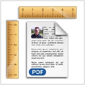 rulers with pdf document