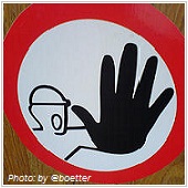 warning sign