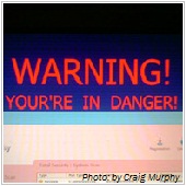 warning you're in danger